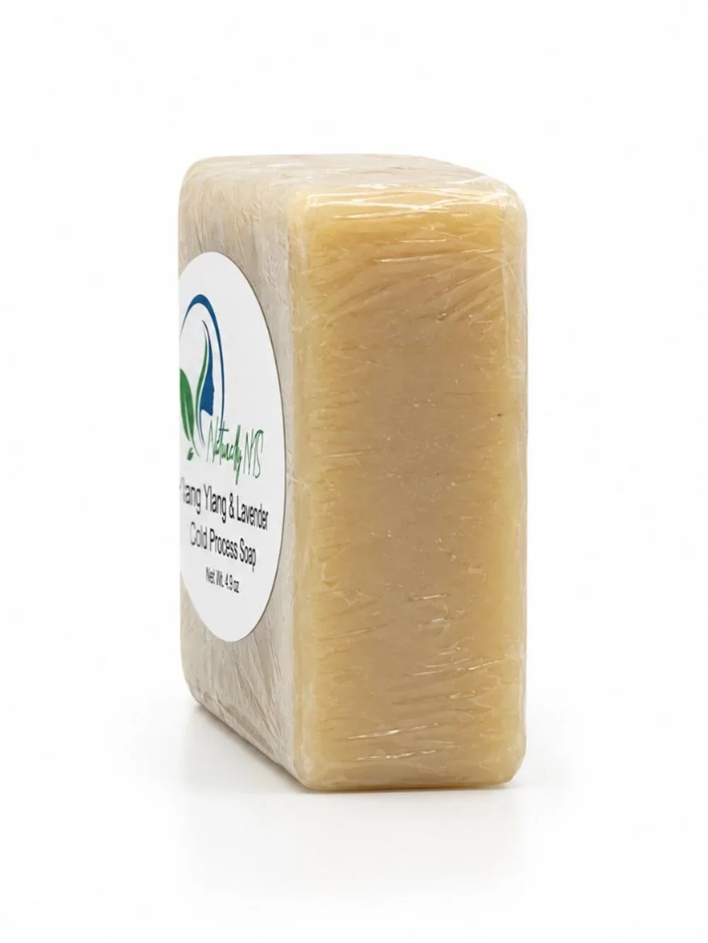 Naturally NTS Ylang Ylang & Lavender Cold Process Soap – 4.9 oz – Beige